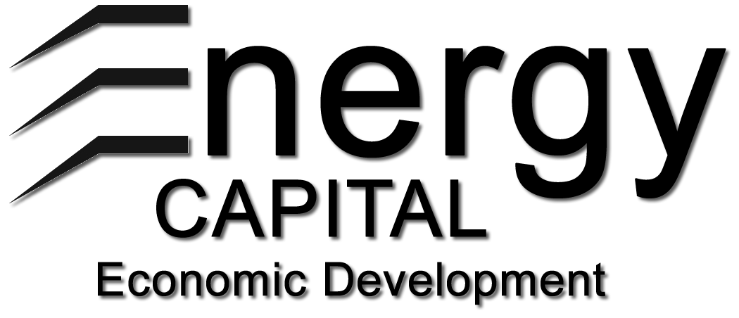 Energy Capital Economic Development stimulates and facilitates a diverse economy through business retention, expansion and recruitment. Logo courtesy of ECED.