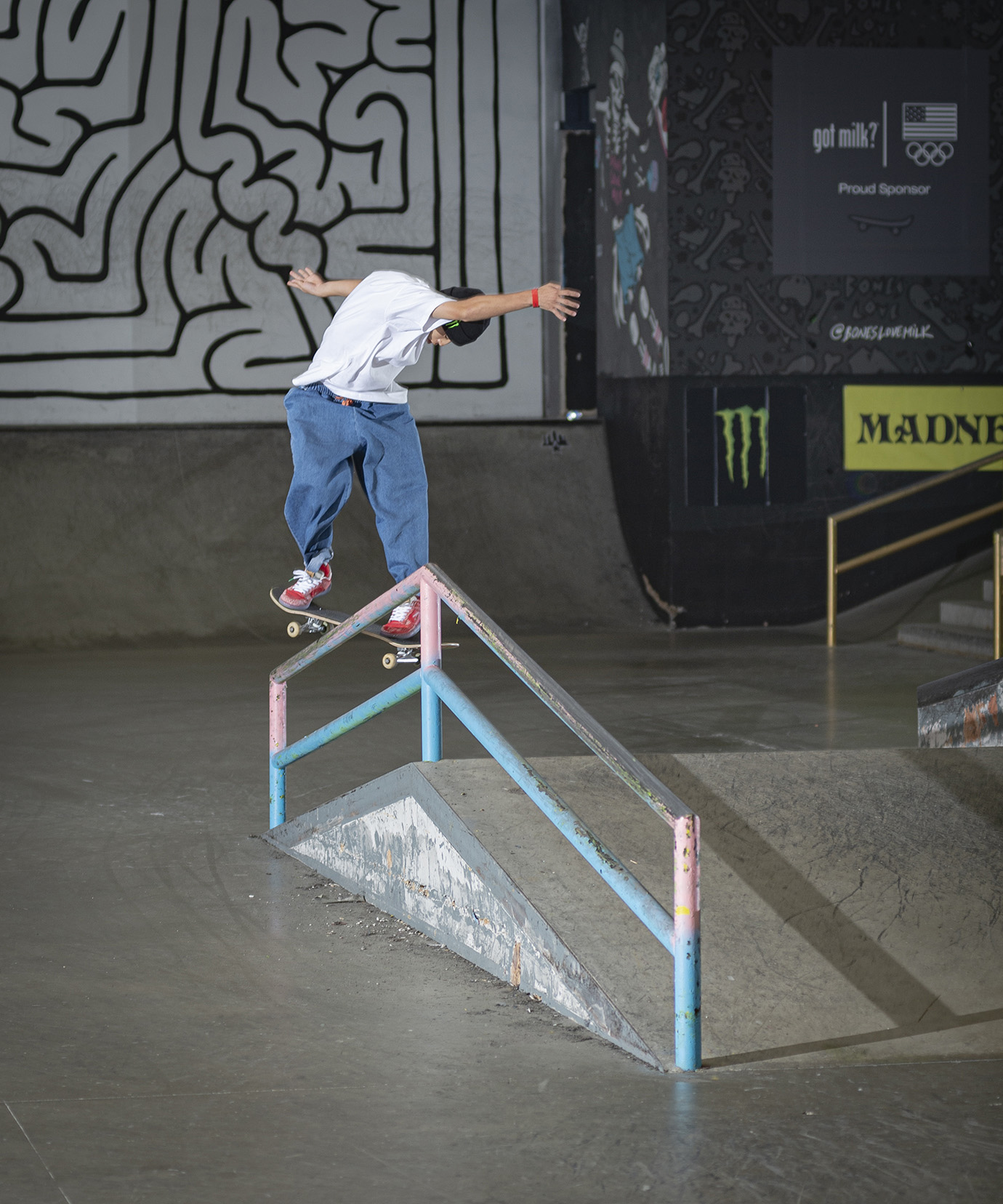 Monster Energy’s Daiki Ikeda Takes First Place at Damn Am Los Angeles 2022 Skateboarding Contest.