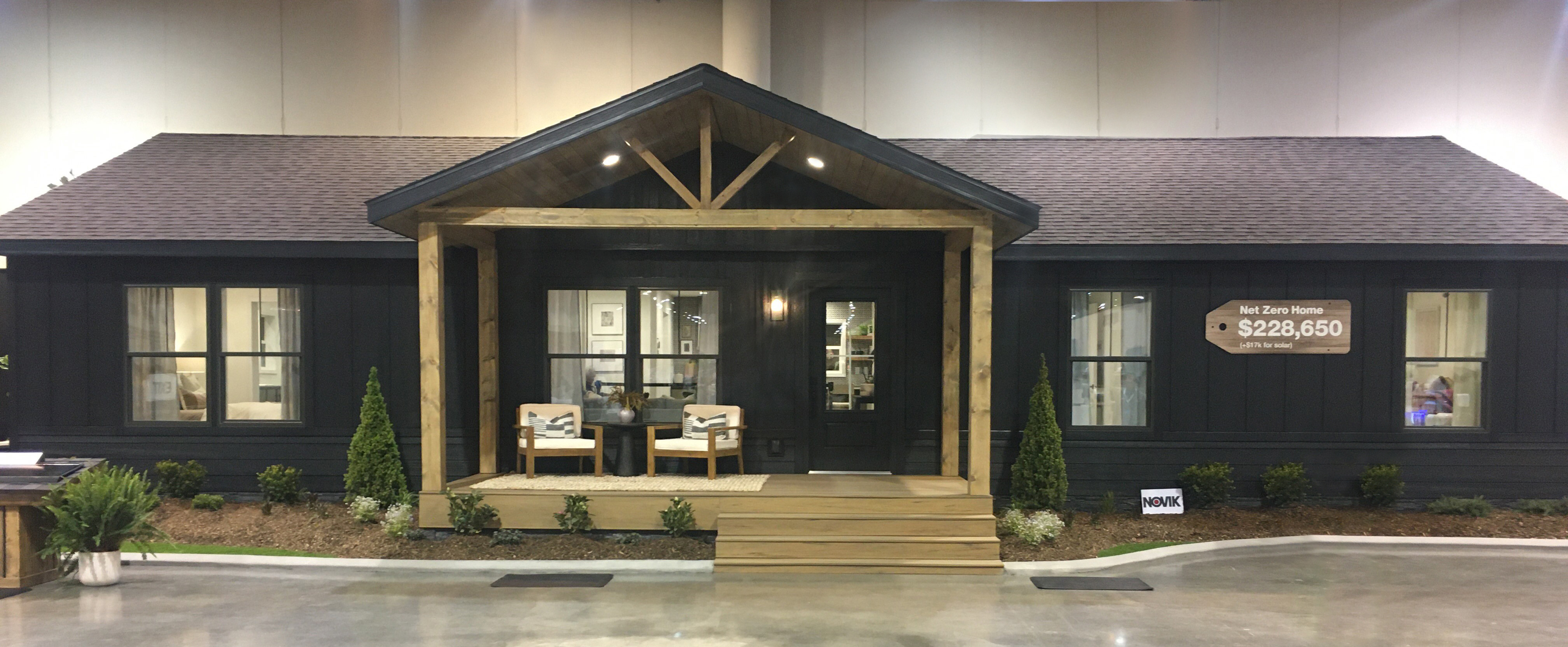 Clayton Home's Net-Zero Home at the Berkshire Hathaway Annual Meeting.