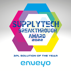 Thumb image for Enveyo Named 3PL Solution of the Year in 2022 SupplyTech Breakthrough Awards
