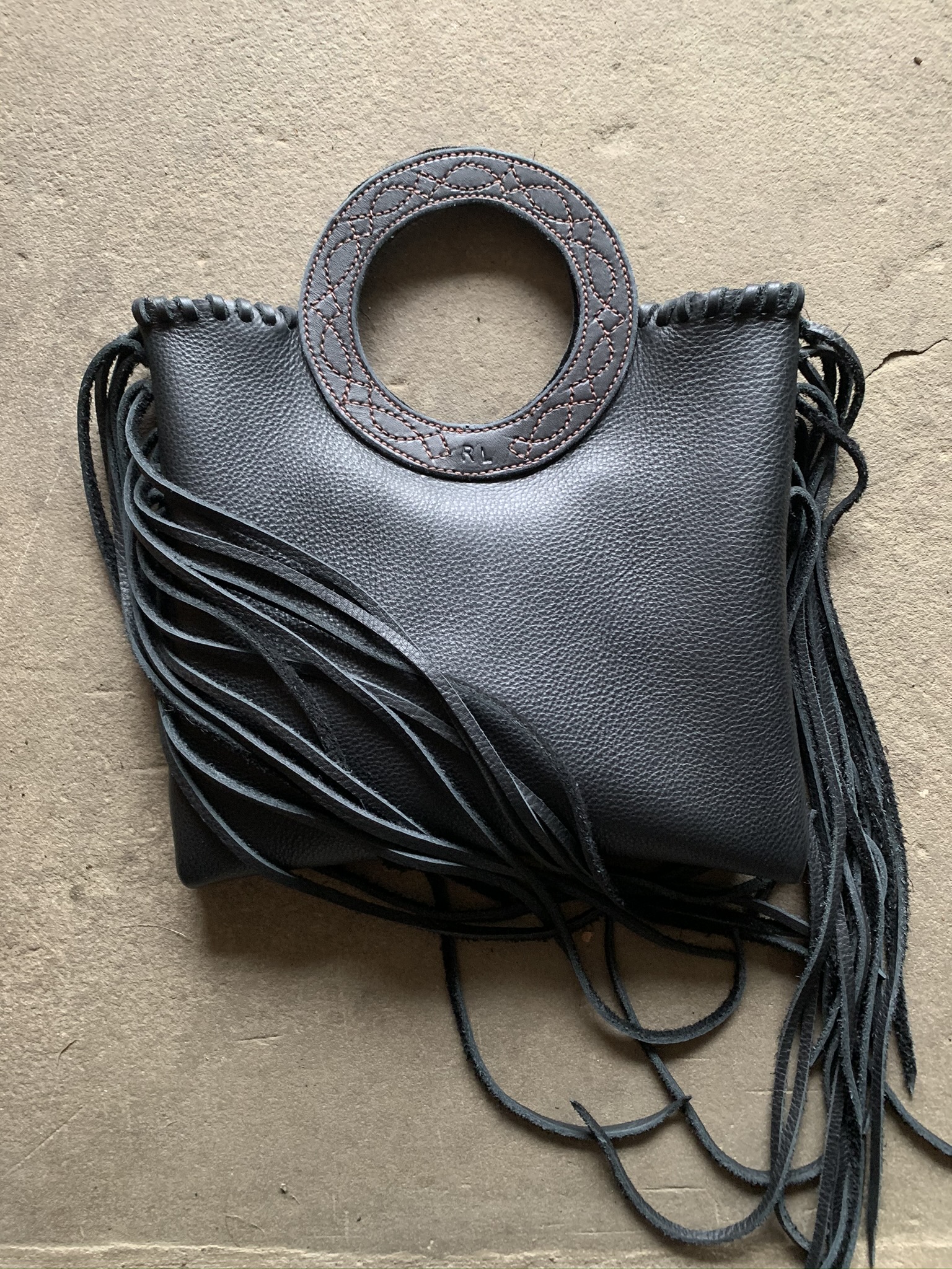 Handbags by Rivet Leatherworks of Pennsylvania, which are made the old-fashioned way – by hand, one at a time – can be seen and shopped at the WDC Exhibit + Sale.