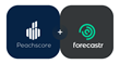 Peachscore + Forecastr logos
