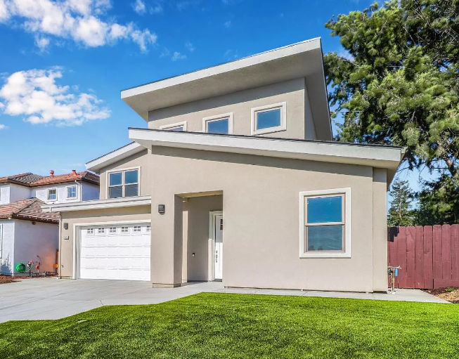 Exterior SIDCO's Fire-Resistant House in Hollister