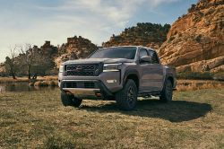 2022 Nissan Frontier parked off-road