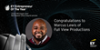 EY Announces Marcus Lewis of Full View Productions as an Entrepreneur Of The Year&#174; 2022 Michigan and Northwest Ohio Award Winner