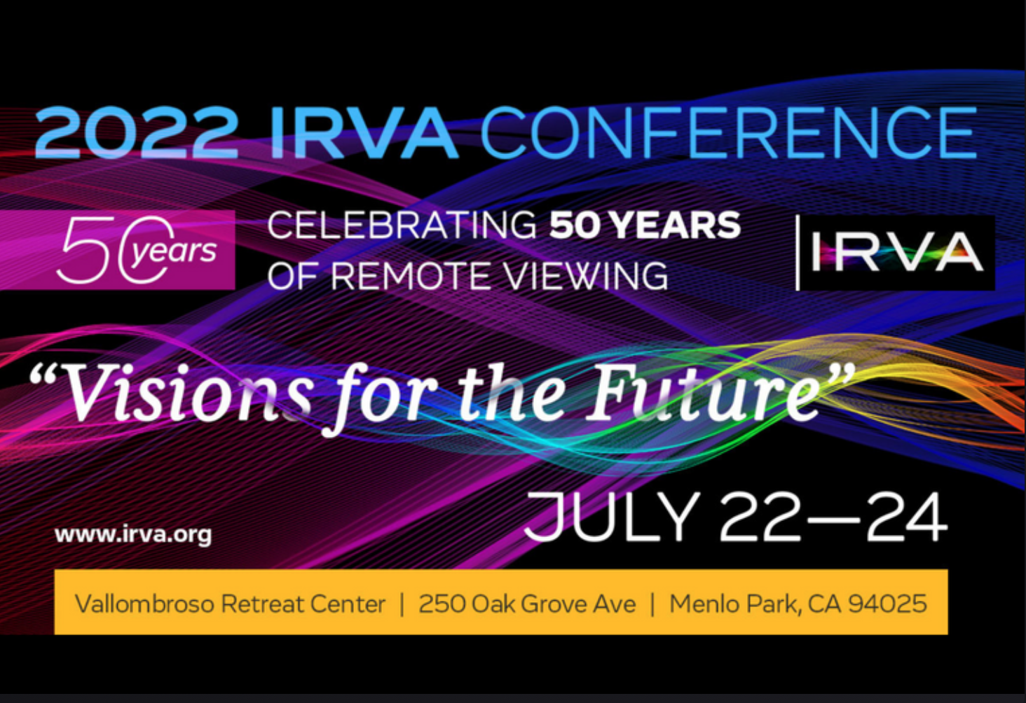 IRVA 2022 Conference Announcement