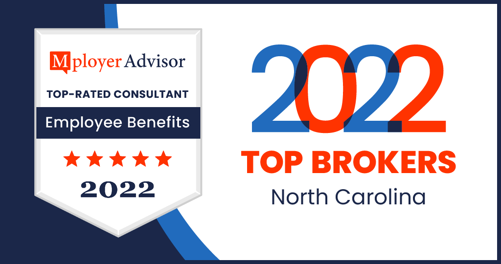 Mployer Advisor announces the 2022 winners of the "Top Employee Benefits Consultant Awards" for North Carolina.