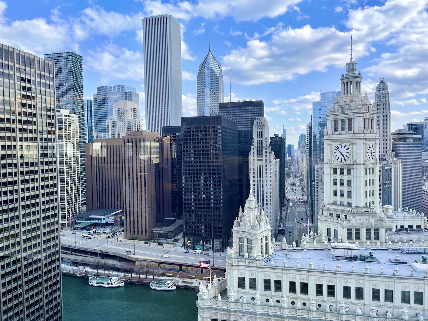 Views from oak9's new global headquarters in Chicago