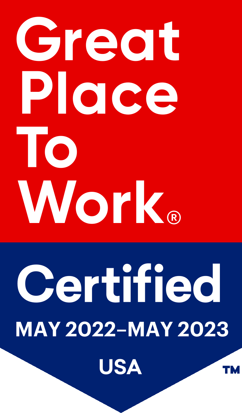 Great Places to Work Certified, May 2022-May 2023