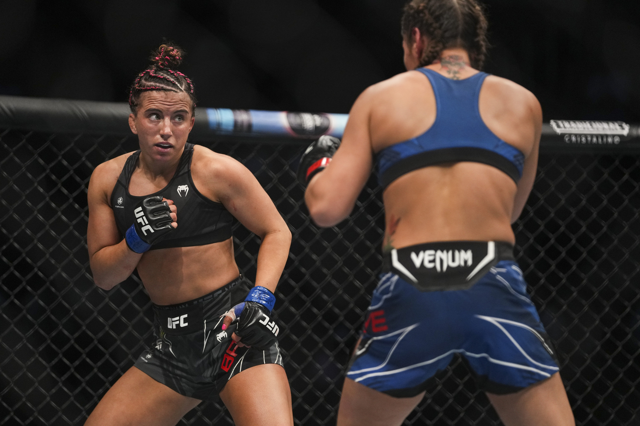 Monster Energy’s Maycee Barber Defeats Jessica Eye at UFC 276