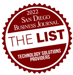 San Diego Business Journal Technology Solution Provider Logo