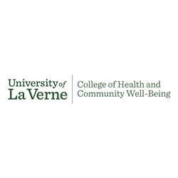 The University of La Verne College of Health and Community Well-Being logo