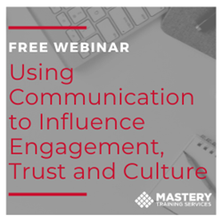 Thumb image for Mastery Training Services To Host Webinar on Communication In September