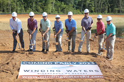 Todd Heath (Assistant City Manager; City of Emerson), Kevin McBurnett (City Manager; City of Emerson), Brandon Crim (Forrest Street Partners), Maury Stead (Forrest Street Partners), Doug Davison (New South Construction)