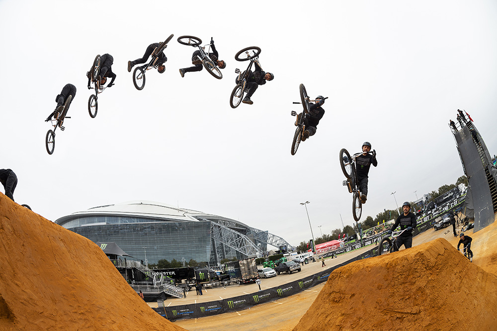 Monster Energy's Daniel Sandoval Will Compete in BMX Park, Dave Mirra BMX Park Best Trick, BMX Dirt, and BMX MegaPark at X Games 2022