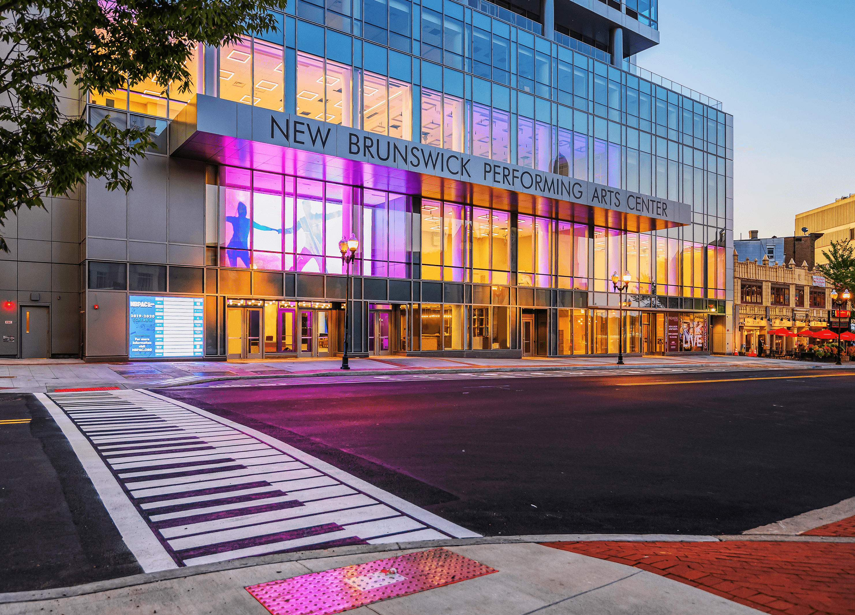 New Brunswick Performing Arts Center (NBPAC) is a state-of-the-art complex and one of the Northeast's premier venues for musical, dance and theatrical performances.