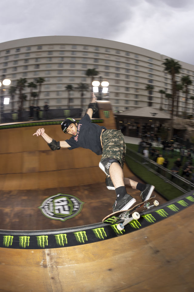 Monster Energy Moto Shibata Will Compete at X Games 2022 in Skateboard Vert