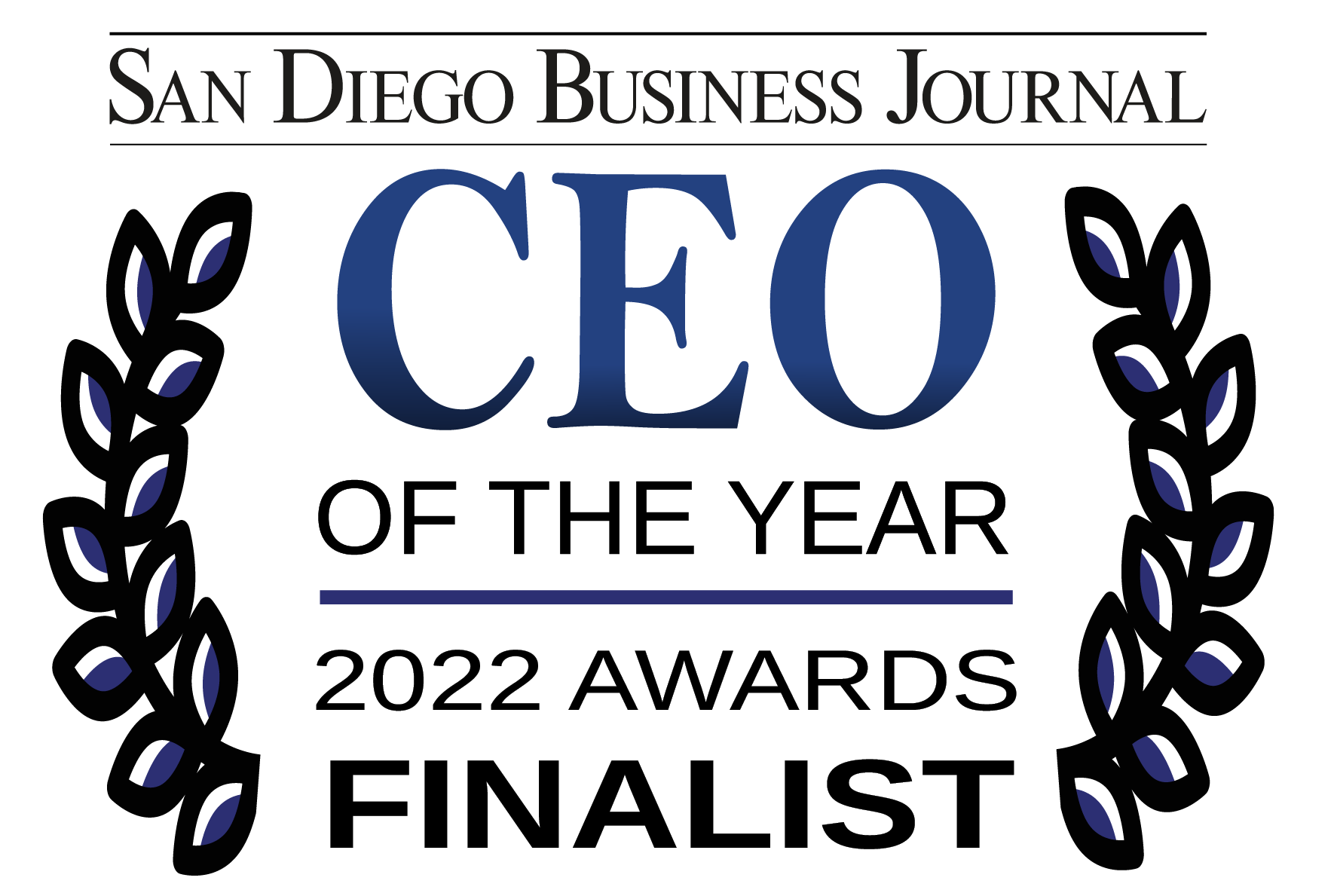 2022 San Diego Business Journal CEO of the Year Recognition