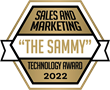 Logo of the 2022 Sammys - Sales and Marketing Technology Awards Announced by the Business Intelligence Group
