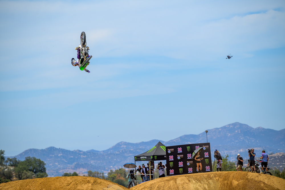 Monster Energy's Axell Hodges Wins a Silver Medal in Moto X Best Whip, and also Defends his Gold Medal in Moto X 110’s, and takes another Silver in Moto X QuarterPipe High Air at X Games 2022