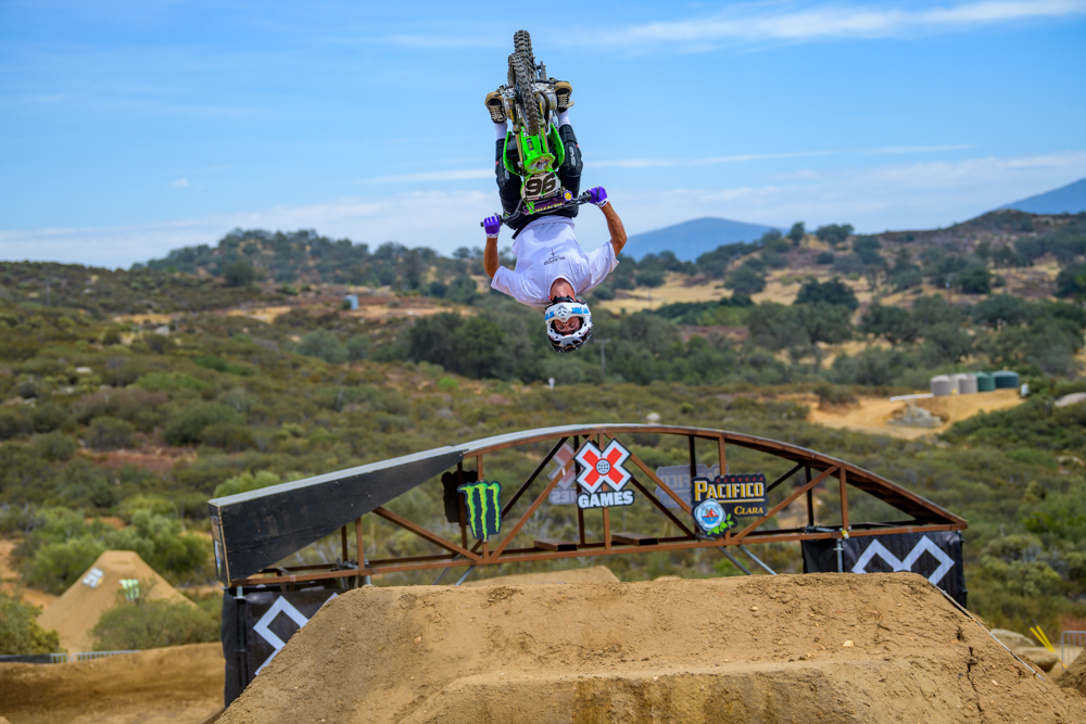 Monster Energy's Axell Hodges Defends Gold Medal in Moto X 110’s, and wins Silver Medals in Moto X Best Whip and Moto X QuarterPipe High Air at X Games 2022 at his legendary Slayground Facility