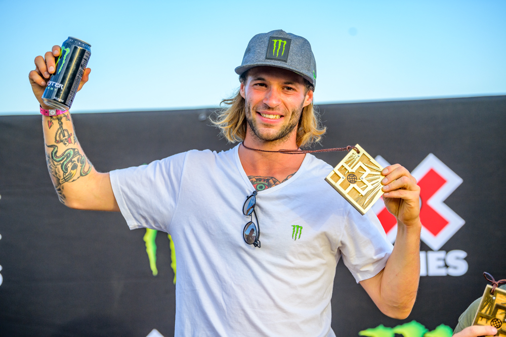 Monster Energy's Julien Vanstippen Wins Gold in Moto X Best Whip at X Games 2022