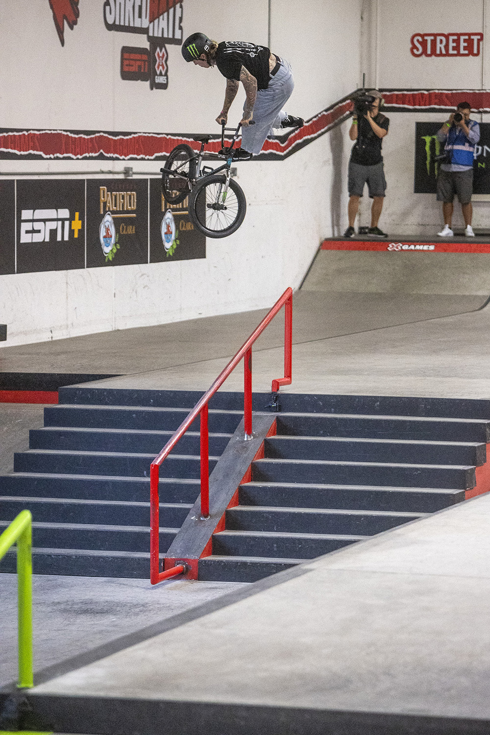 Monster Energy’s Felix Prangenberg Claims BMX Street Silver on Day Three of X Games 2022 at the California Training Facility in Vista, California.