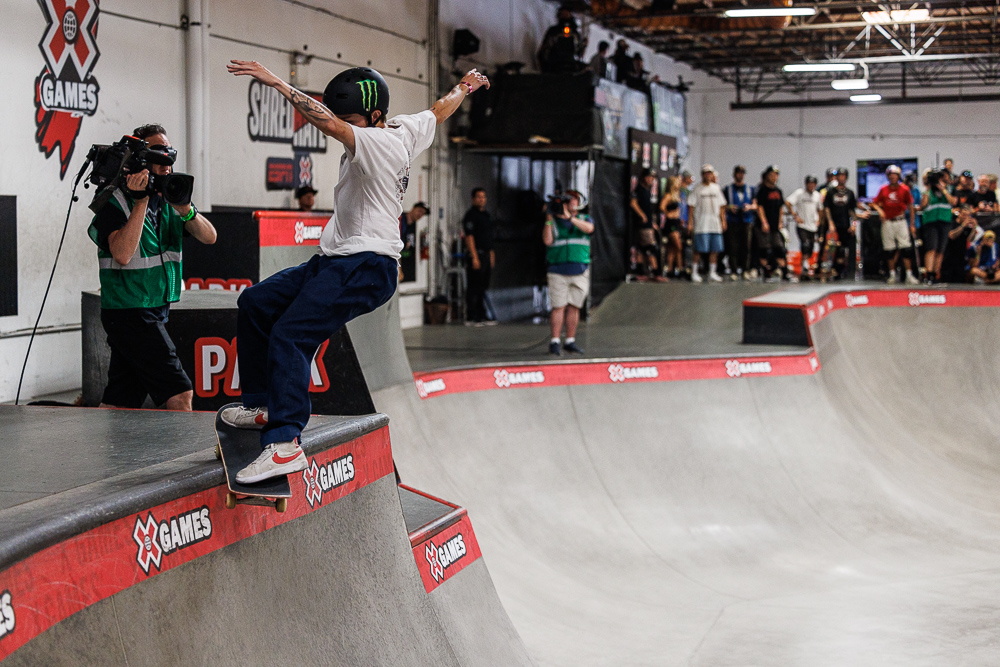 Monster Energy's Luiz Francisco Takes Bronze in Skateboard Park at X Games 2022