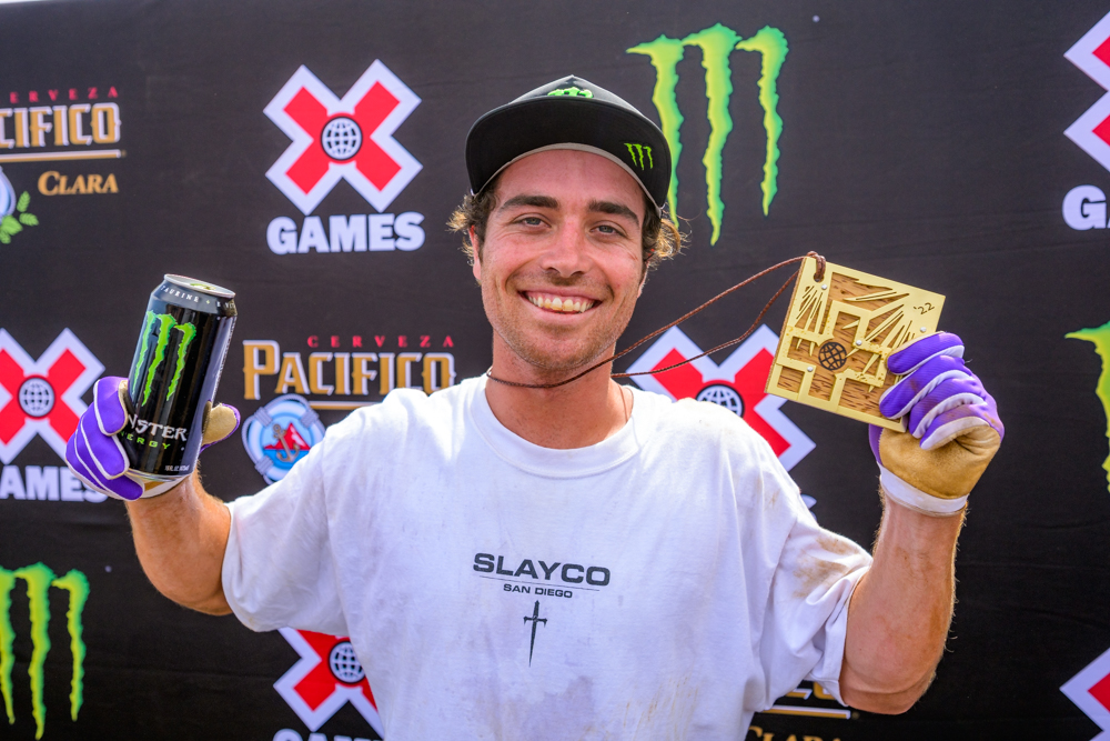 Monster Energy's Axell Hodges Wins Gold in Moto X 110's at X Games 2022