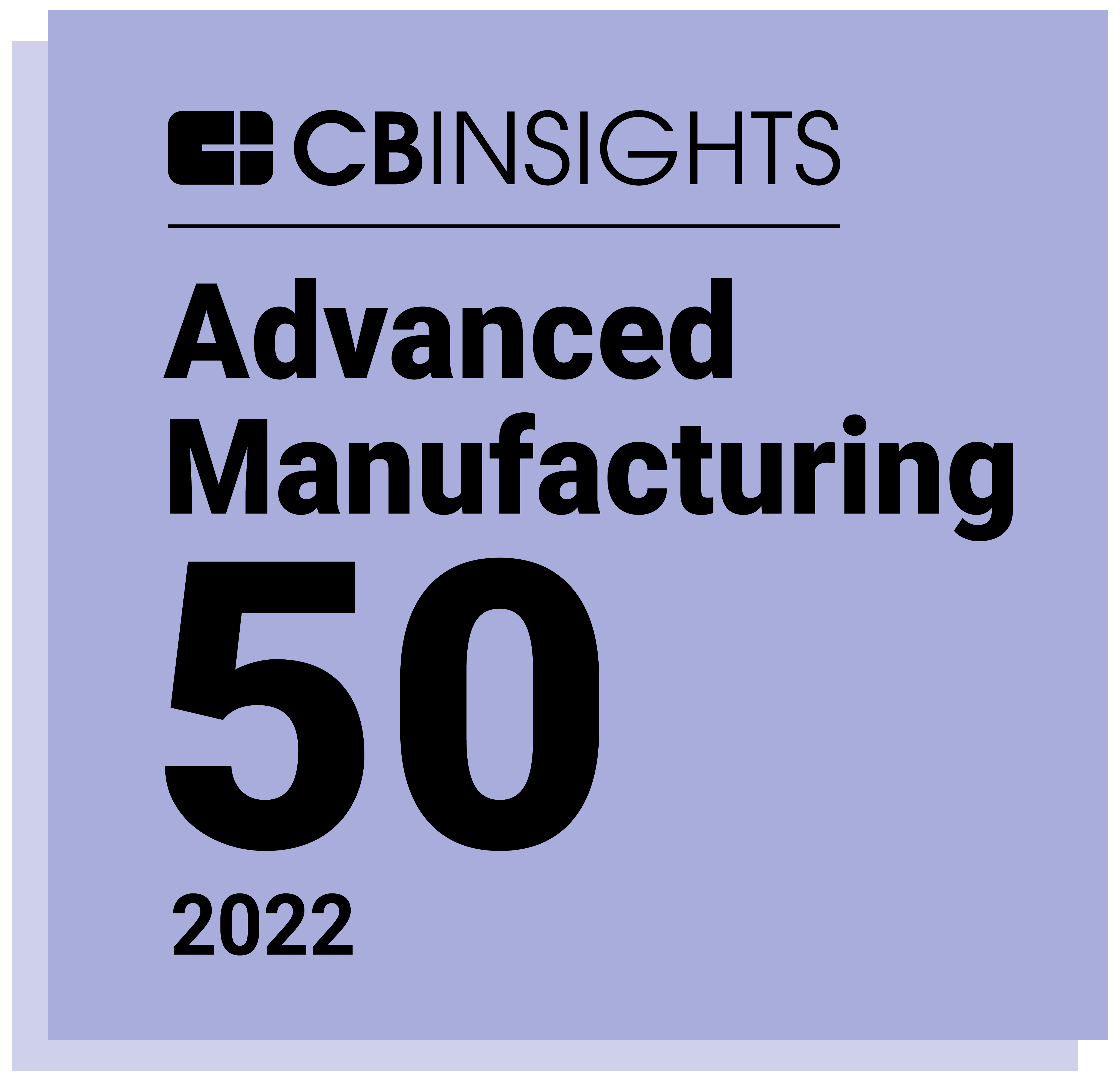 CB Insights Advanced Manufacturing 50 Logo