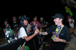Monster Energy's  Luiz Francisco Takes Silver in Men’s Skateboard Park and is congratulated by Rayssa Leal at Dew Tour 2022