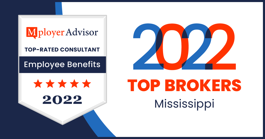 Mployer Advisor announces the 2022 winners of the "Top Employee Benefits Consultant Awards" for Mississippi.