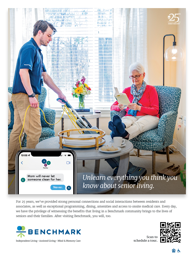 Benchmark Senior Living Family Group Text Campaign