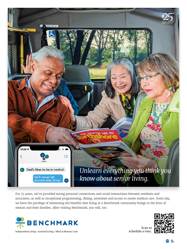 Benchmark Senior Living Family Group Text Campaign