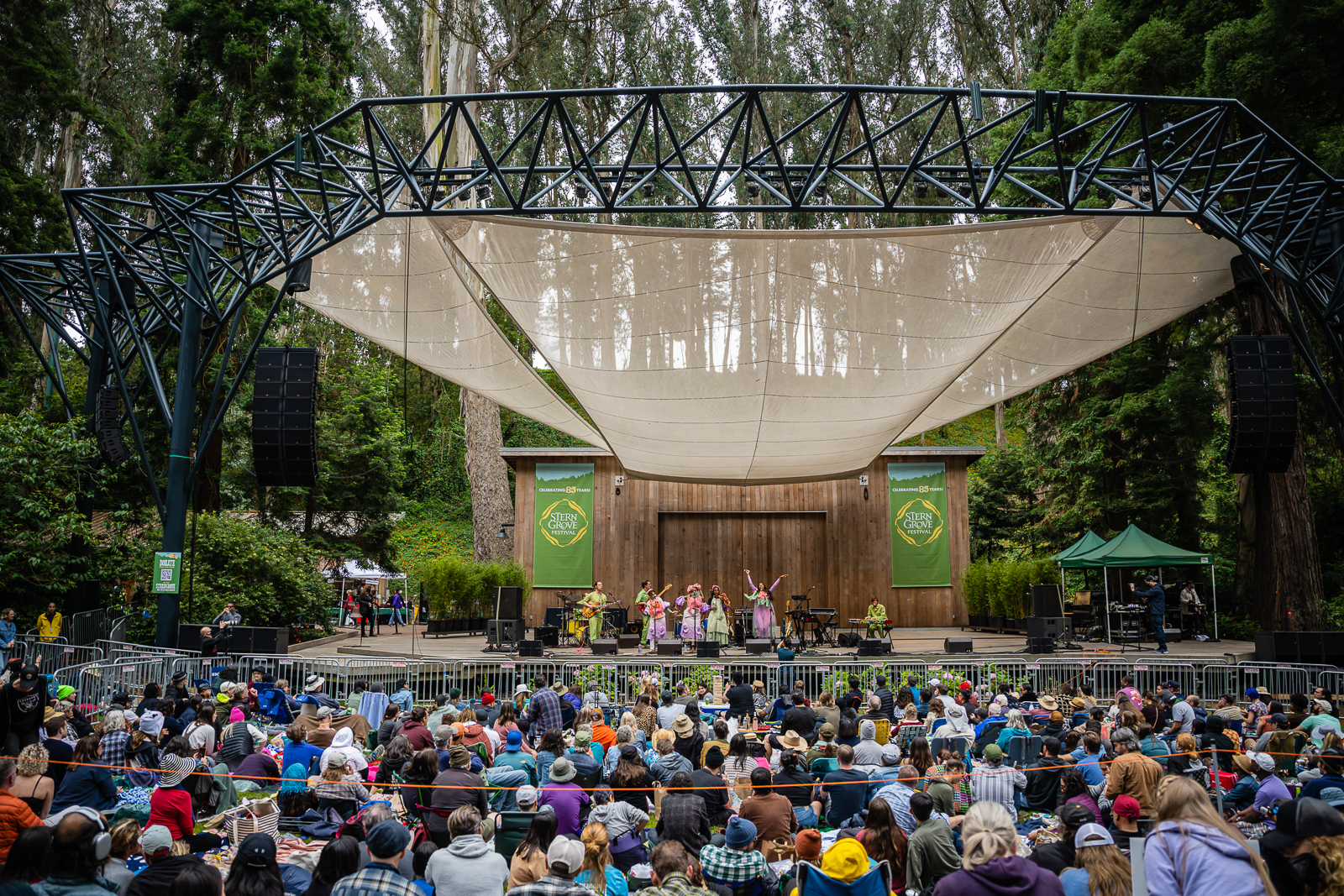 The Stern Grove Festival is the oldest music festival in the San Francisco Bay Area.