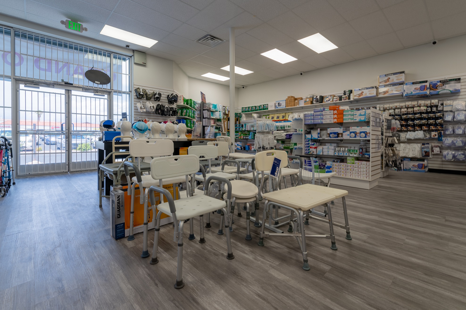 LV Pharmacy and Medical Supplies inside store