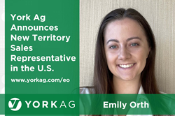 Emily Orth, Territory Sales Representative at York Ag