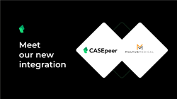 Image showing the CASEpeer and Multus Medical logos
