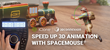 Speed up 3D animation with SpaceMouse