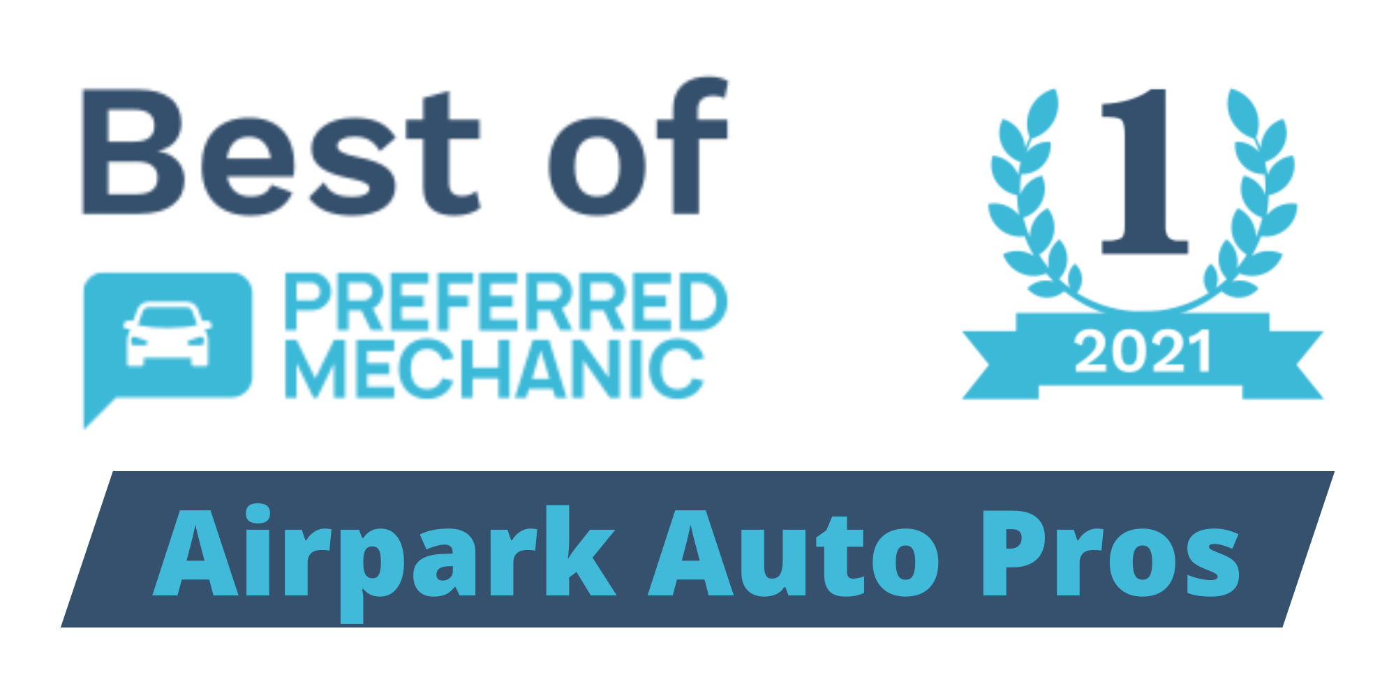 Best Auto Repair Badge, Airpark Auto Pros