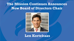Thumb image for The Mission Continues Announces New Board of Directors Chair