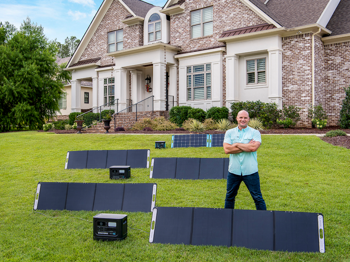 Chip Wade and Geneverse's HomePower Solar Generators