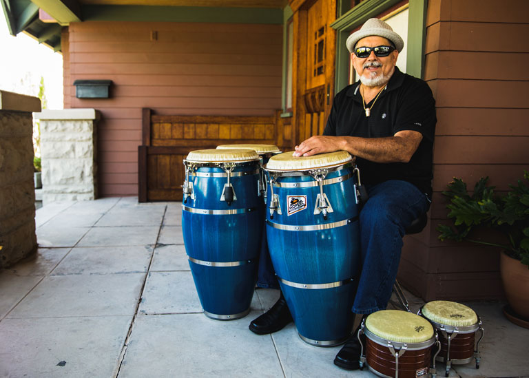 Latin jazz master Poncho Sanchez