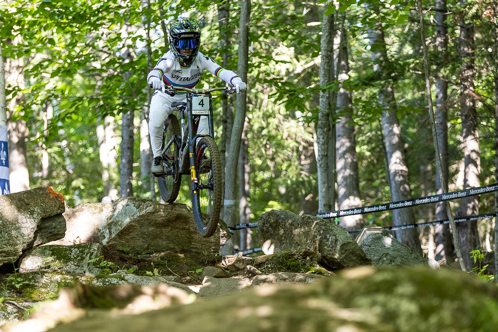 Monster Energy’s Izabela Yankova Takes Second Place in the Junior Women Division at UCI Downhill Mountain Bike World Cup in Mont-Sainte-Anne, Canada