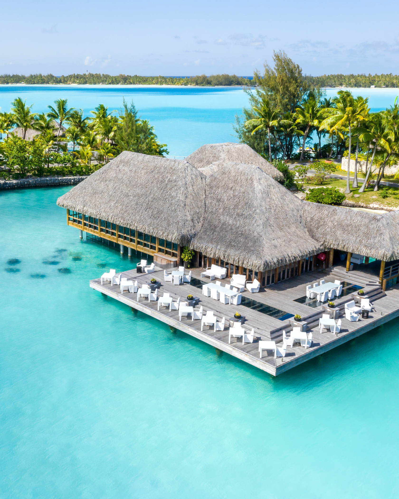 Lagoon by Jean-Georges restaurant at The St. Regis Bora Bora