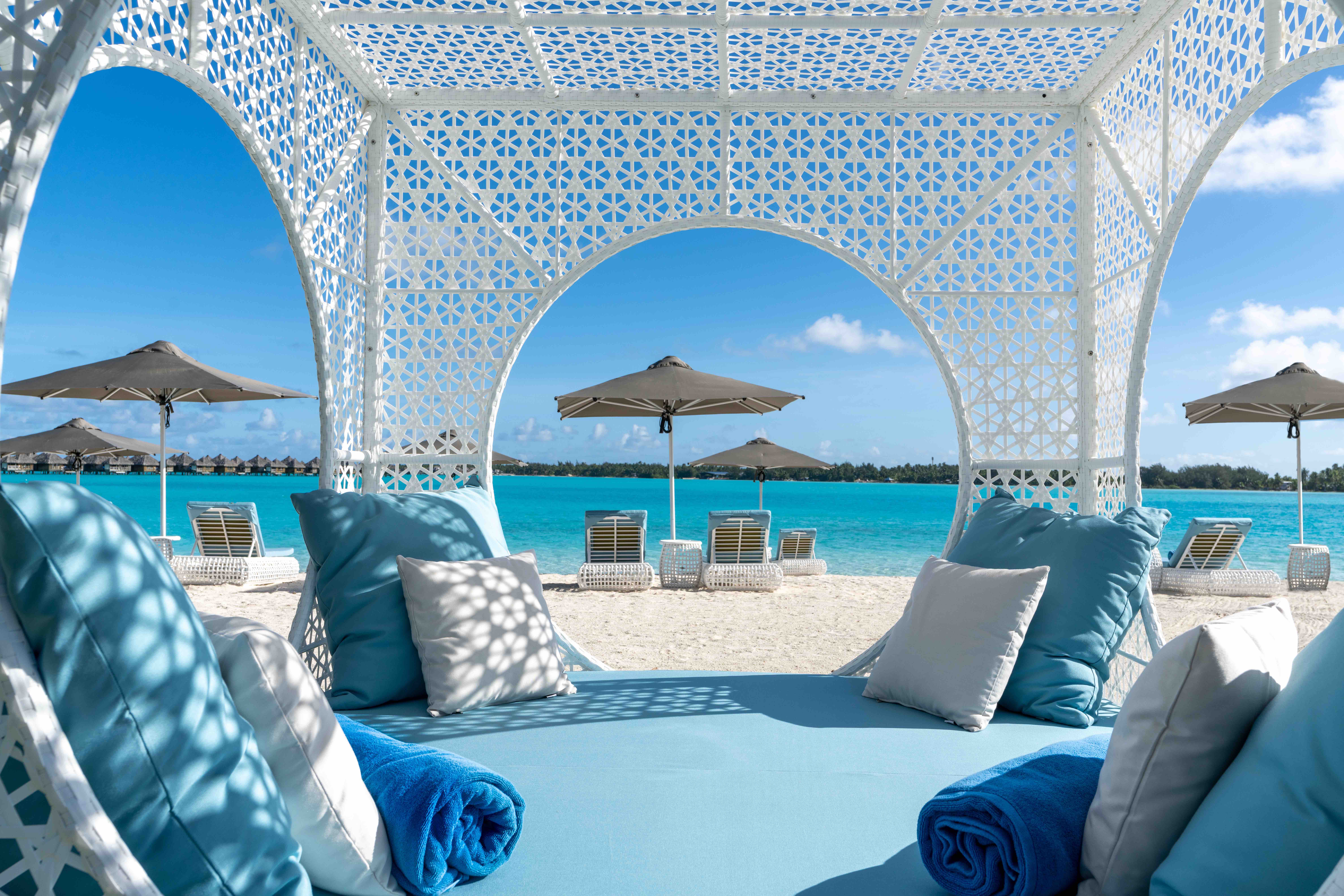 Main Beach at The St. Regis Bora Bora Resort
