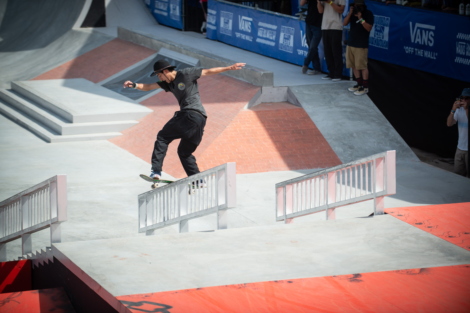 Monster Energy's Colombian team rider Jhancarlos Gonzalez took first place at the Vans Showdown in Huntington Beach