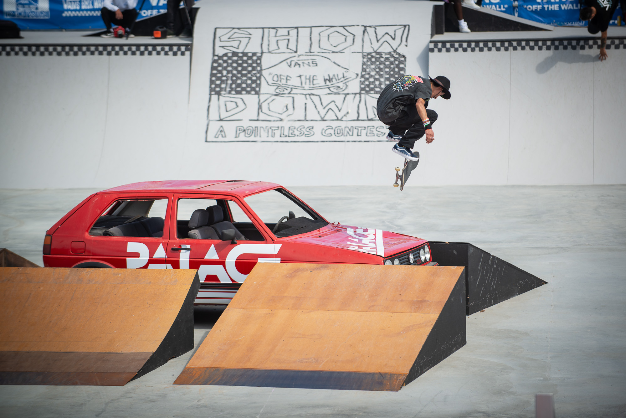 Monster Energy's Colombian team rider Jhancarlos Gonzalez took first place at the Vans Showdown in Huntington Beach