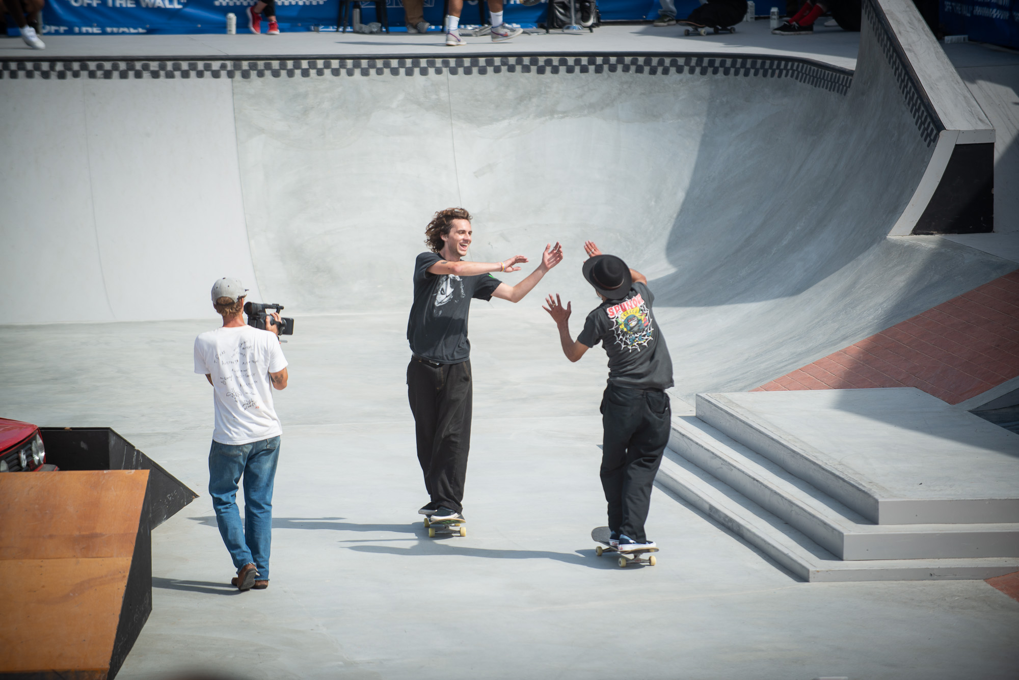 Monster Energy's Colombian team rider Jhancarlos Gonzalez took first place, and Braden Hoban from Encinitas landed in Second Place at the Vans Showdown in Huntington Beach