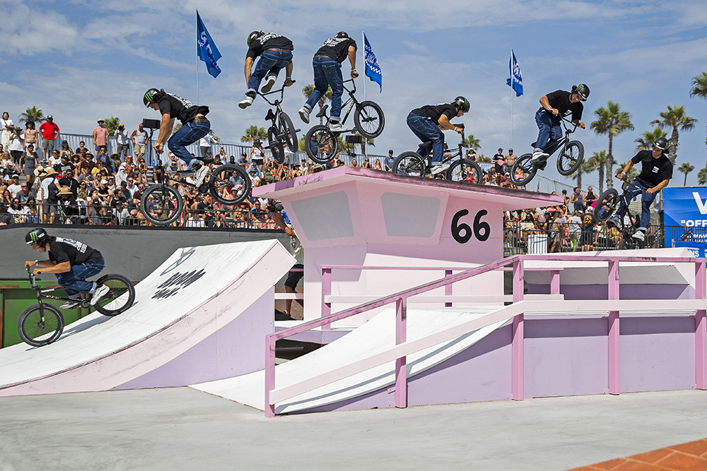 Monster Energy's Kevin Peraza Takes First Place at the Vans Waffle Cup during the Vans US Open